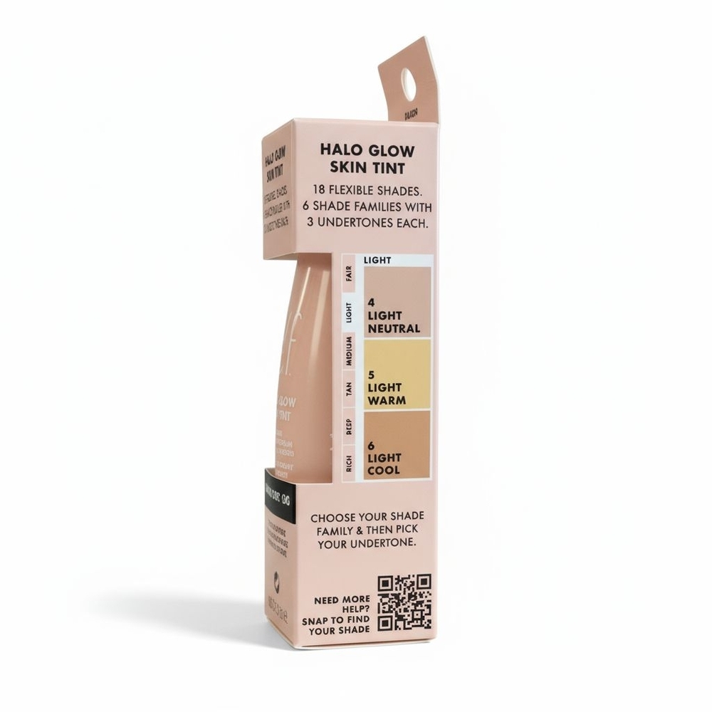 Halo Glow Skin Tint SPF 50 - e.l.f - 6 Light Cool- foundation - Picture 5 of 8